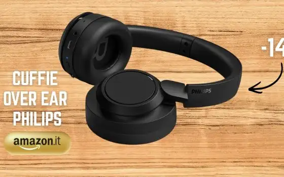Philips? Svende le cuffie Over Ear Bluetooth a soli 49€: sono TOP