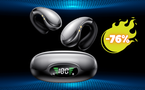 Auricolari open ear con traduttore istantaneo: la nuova frontiera (-76%)