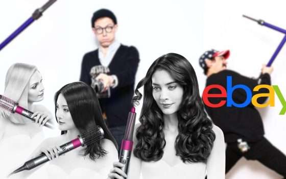 Dyson a metà prezzo nel negozio ufficiale di eBay