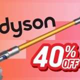 Dyson V8 Absolute: pavimenti puliti senza sforzo e ora risparmio del 40%