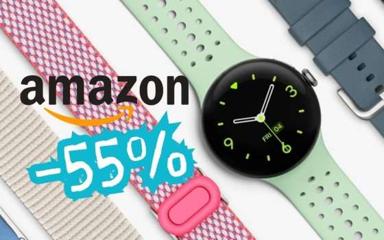 Google Pixel Watch 3 da 45 mm a meno della metà su Amazon (best buy)