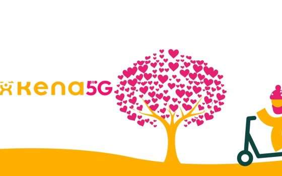 Innamorati di Kena: per te 300 giga, minuti illimitati e 200 SMS a meno di 6€