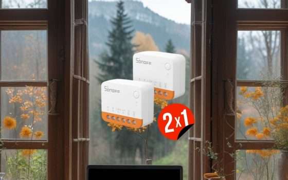 L'interruttore intelligente SONOFF MINI R4 in offerta folle a soli 12€ su Amazon!