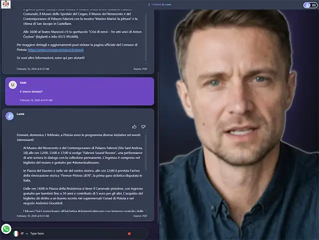 Jacopo, l'assistente virtuale del Comune di Pistoia