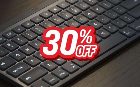 Logitech MX Keys Mini: la tastiera più acquistata di sempre al 30% di sconto