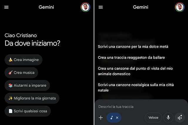 Come funziona la creazione di canzoni con l'AI in Gemini con Lyria 3