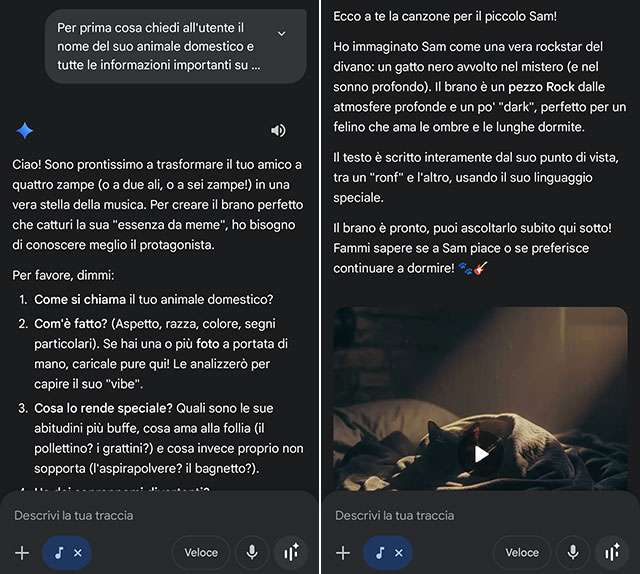Come funziona la creazione di canzoni con l'AI in Gemini con Lyria 3