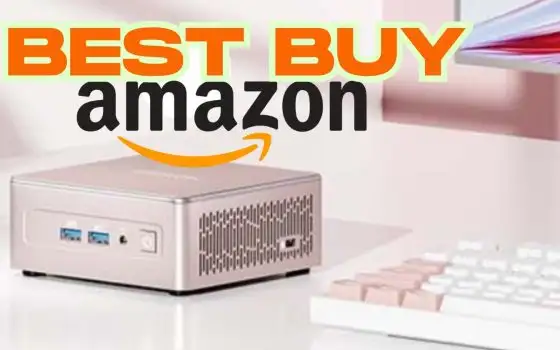 Mini PC con Ryzen 7, 16GB RAM e SSD 512GB: potenza in un piccolo spazio