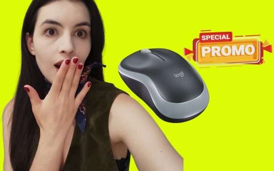 Mouse Logitech Wireless versatile e funzionale a soli 9€ su Amazon