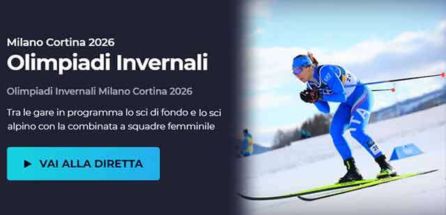 Guarda in streaming le Olimpiadi Invernali