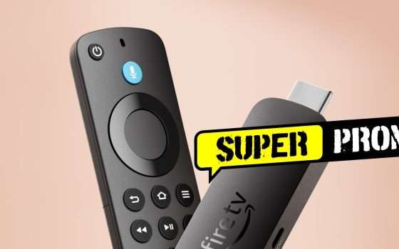 Passa al 4K con intrattenimento infinito grazie a Fire TV Stick 4K Select a meno di 60€