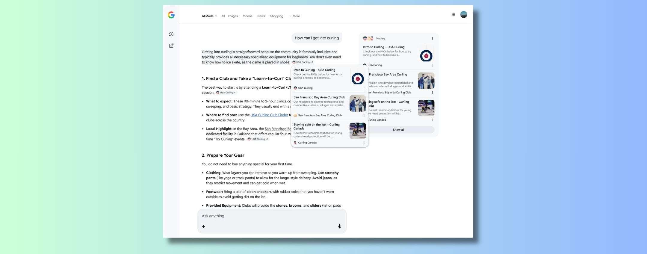 Google cambia le risposte AI, link con pop-up e descrizioni