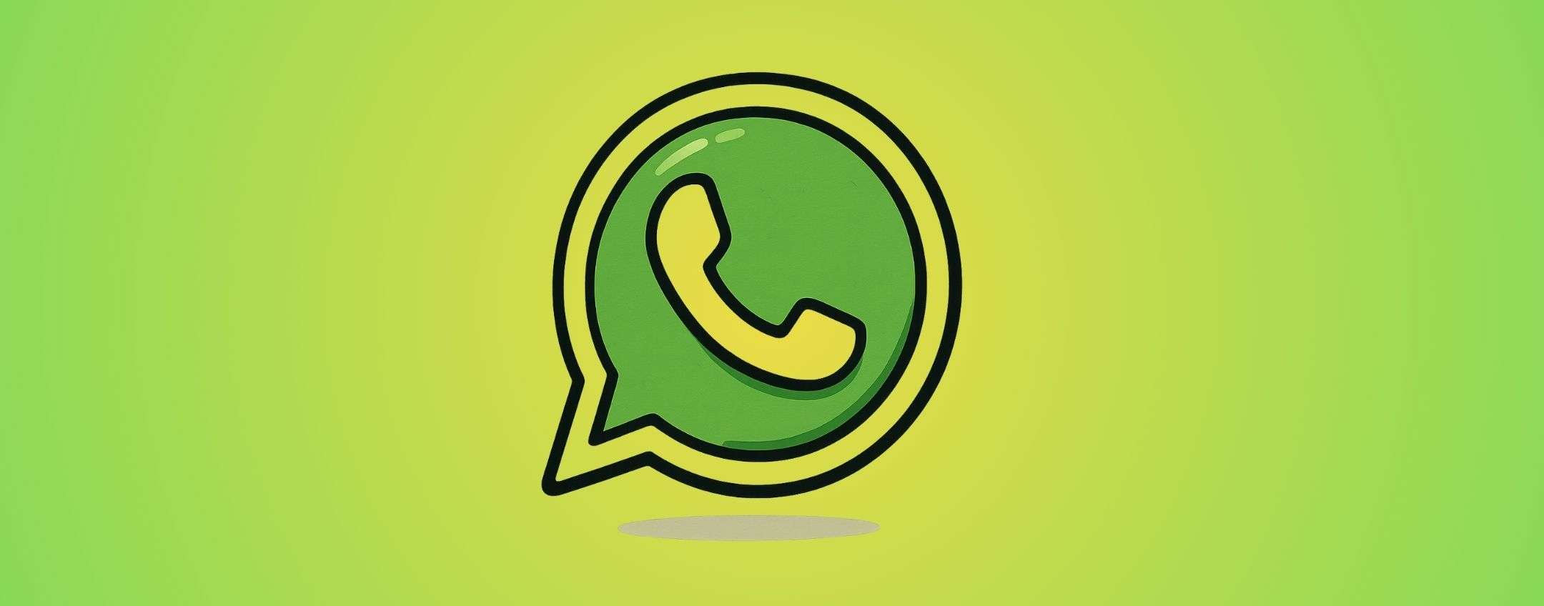 Stati di WhatsApp nella barra superiore della chat