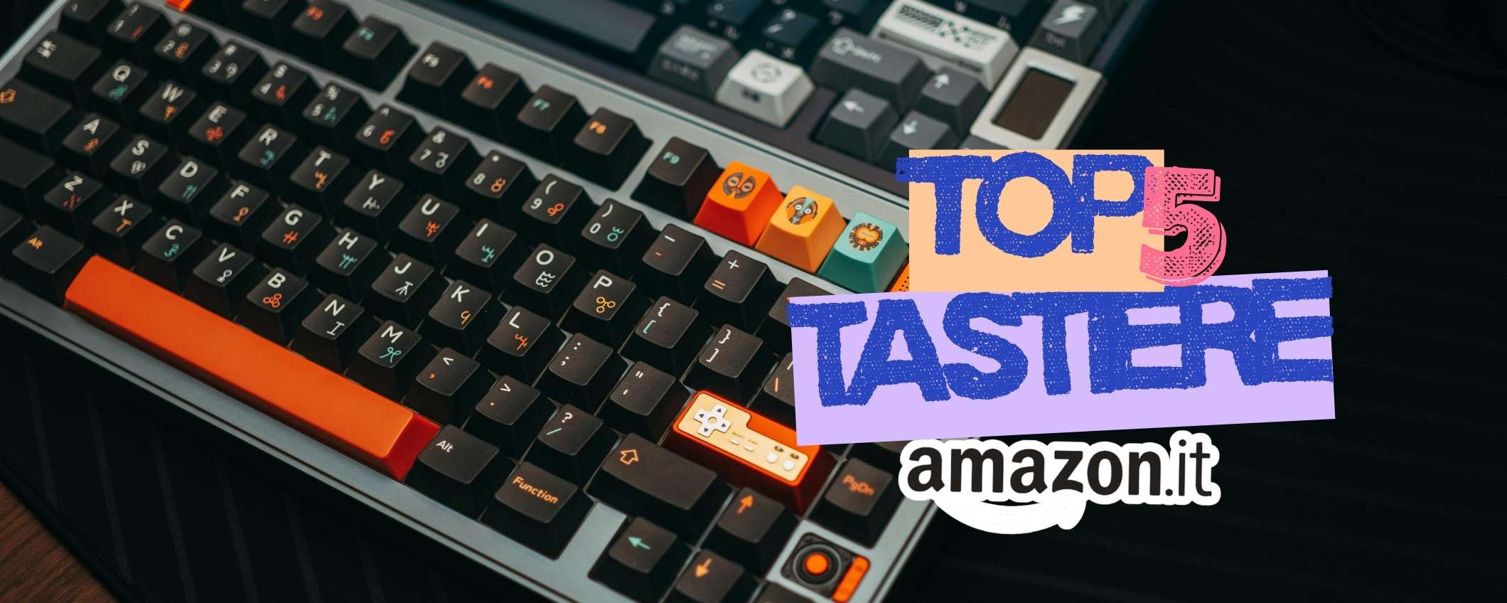 Tastiere in super sconto su Amazon (da 10€), 5 modelli TOP da fare tuoi