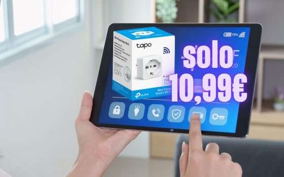 Tutto diventa intelligente con la Presa Smart Tapo P105 a soli 10€ su Amazon
