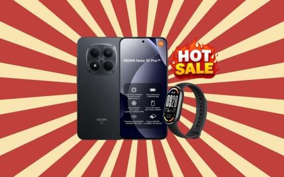 Xiaomi Redmi Note 15 Pro + Smart Band 10 al folle prezzo di 399€ su Amazon