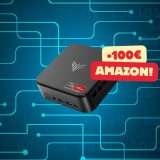 100€ di sconto sul Mini PC NiPoGi: 16GB di RAM e 512GB di SSD