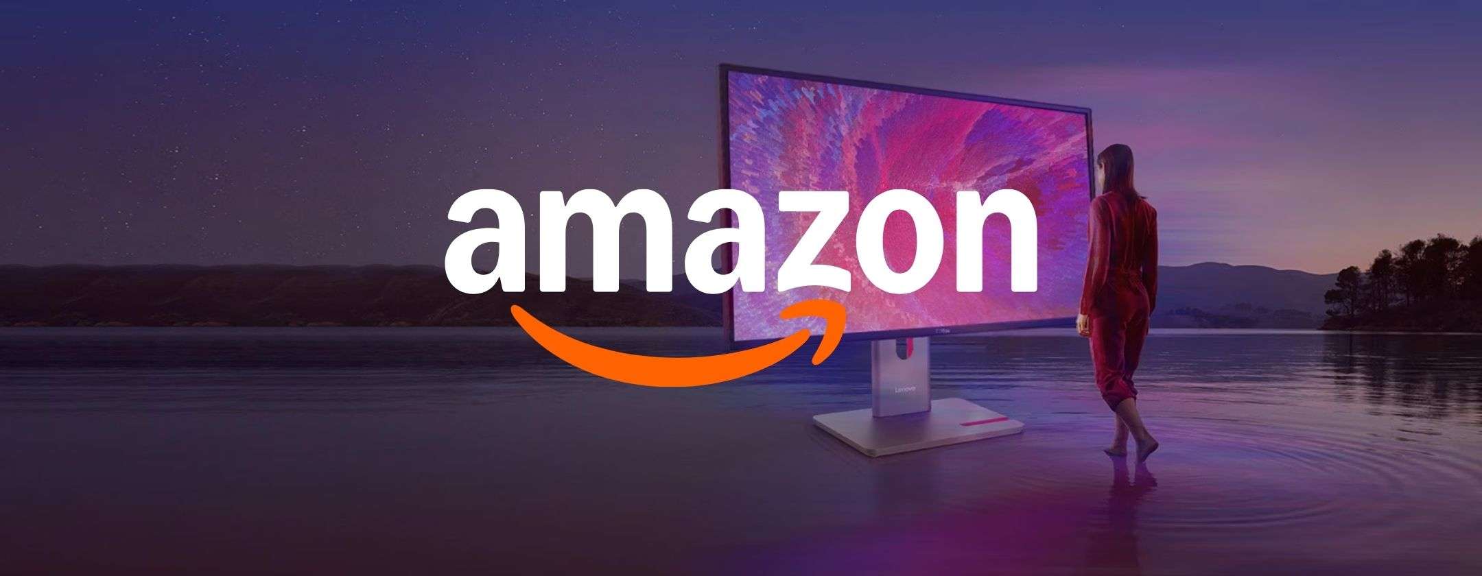 4 monitor top di Lenovo in promo alle Offerte di Primavera Prime