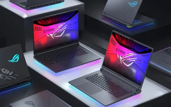 ASUS ROG Strix: nuovi notebook con Core Ultra 200HX Plus