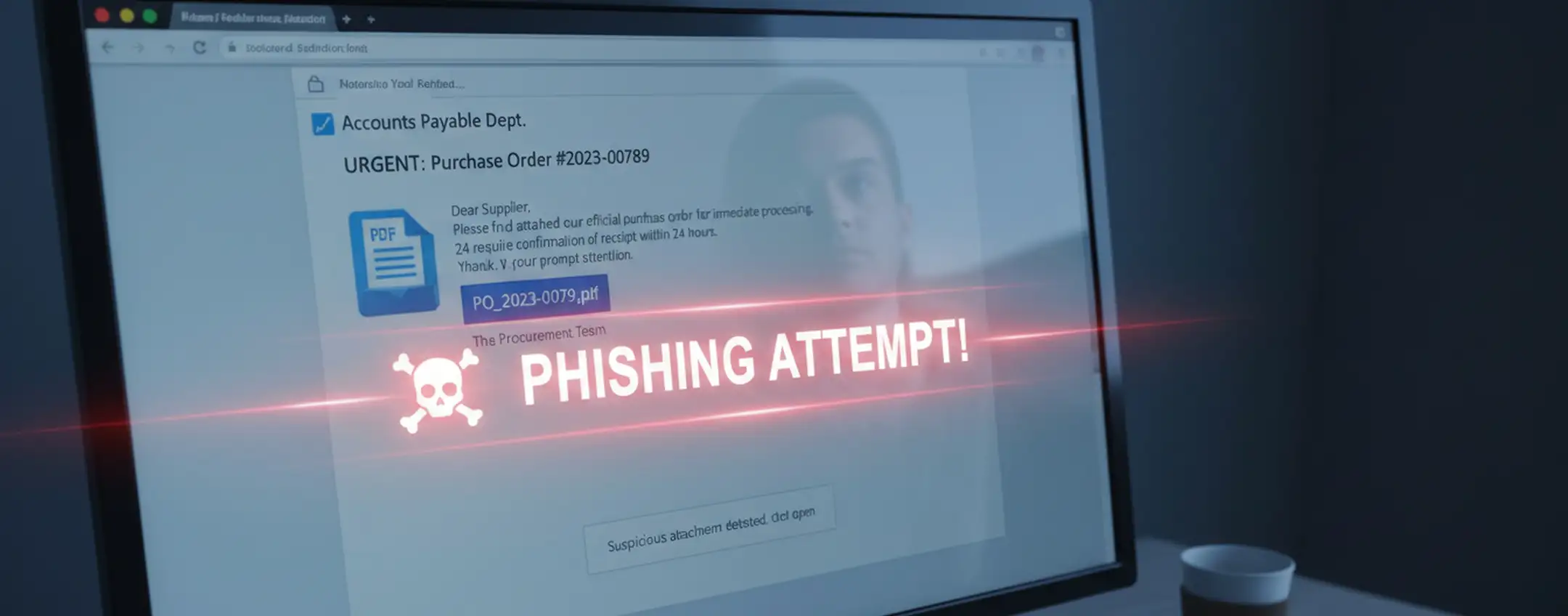 Ordine di acquisto usato per rubare le password