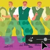 Rotazione di Illustrator ruota i disegni 2D nello spazio con l'AI