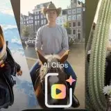 Snapchat trasforma le foto in video di 5 secondi con AI Clips