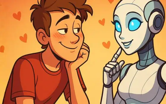 I giovani usano l'AI per allenarsi a flirtare, la nuova tendenza