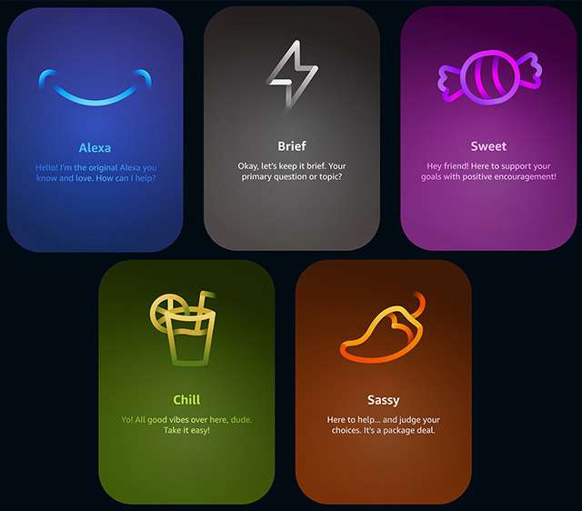 Le cinque personalità di Alexa+