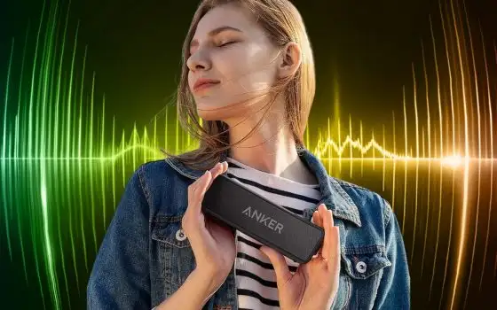 Anker soundcore 2: cassa Bluetooth portatile dal suono potente a prezzo mini