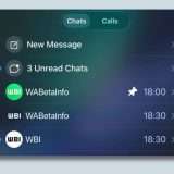 WhatsApp nativa per CarPlay con lista chat e cronologia chiamate