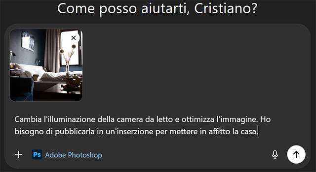 L'app di Photoshop in ChatGPT