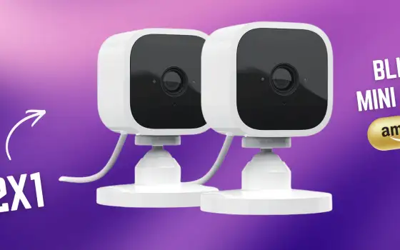 Sicurezza BIS con la doppia telecamera WiFi Blink Mini a soli 25€