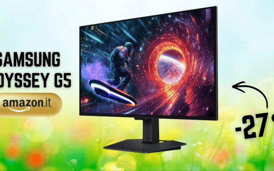 Samsung Odyssey OLED G5 è il monitor che cambia i connotati al gaming