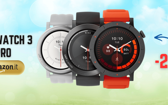 Il miglior smartwatch sotto i 100€ è il CMF Watch 3 Pro: compralo su Amazon
