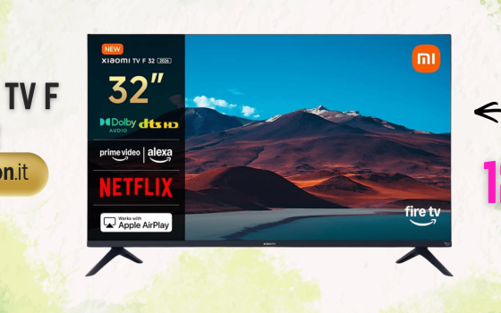 C'è anche Xiaomi TV F 32 in sconto su Amazon: 129€ la smart TV completa