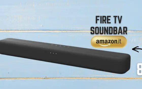 Soundbar per il tuo televisore? Scegli la Fire TV a soli 89€ su Amazon