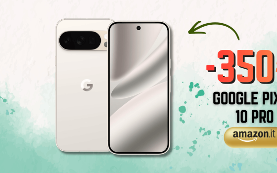 Google Pixel 10 Pro tra fotocamera MAGICA e AI potenziata: -350€ su Amazon