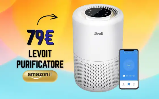 Purifica l'aria in casa con Levoit in offerta di Primavera: STOP allergie