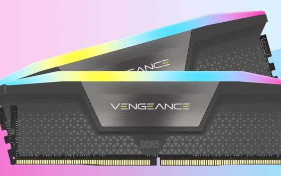 RAM in sconto, incredibile ma vero: banchi DDR5 (32 GB) Corsair