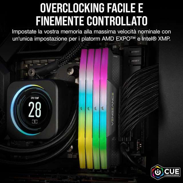 I banchi di RAM della gamma Corsair Vengeance