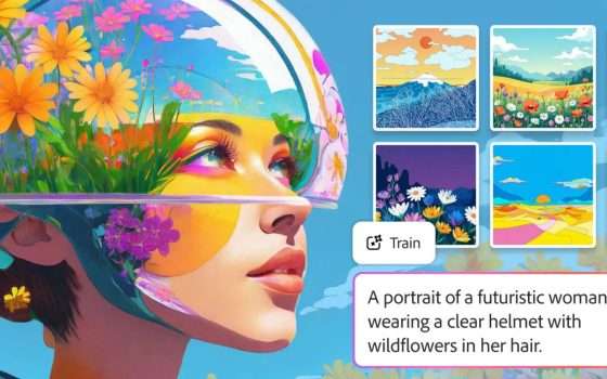 Adobe Firefly, i Custom Models per addestrare l'AI sul proprio stile