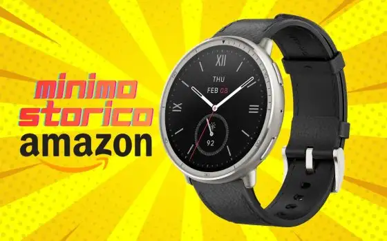 Elegante, autonomia enorme e oltre 160 app: Amazfit Active 2 al minimo storico