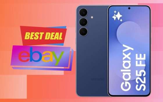 L'epico Samsung Galaxy S25 FE da 256GB in promo super su eBay (limitato)