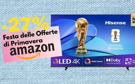 Esperienza da cinema e prezzo mini con la Smart TV Hisense da 55