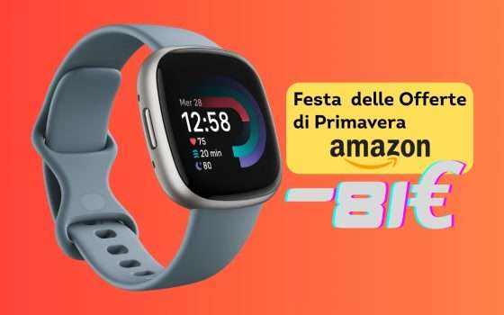 Google Fitbit Versa 4 a prezzo speciale per la Festa delle Offerte di Primavera
