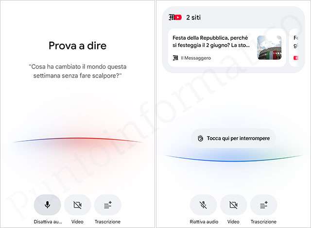 Come funziona la Ricerca Live di Google