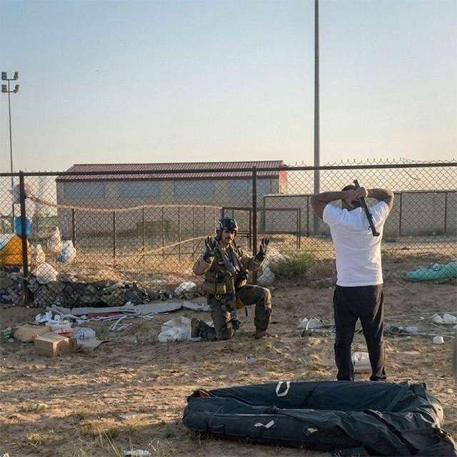 L'immagine fake creata con l'AI della guerra in Medio Oriente