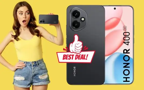Honor 400 5G è il mid range da prendere a occhi chiusi (eBay)