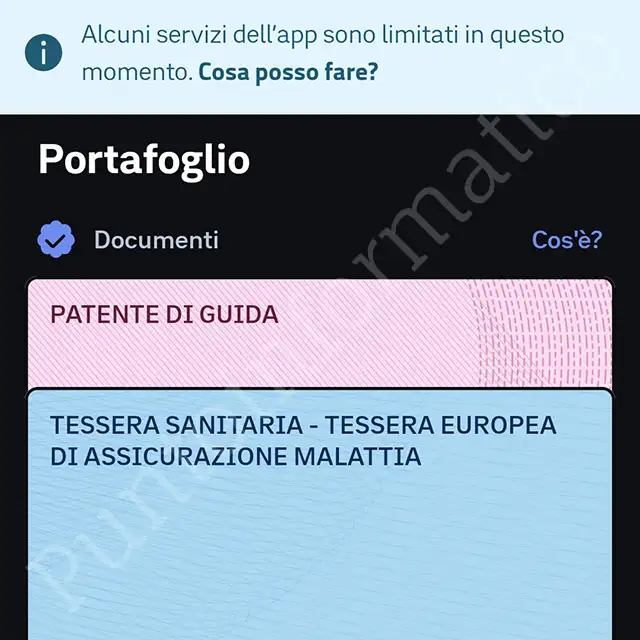 Problemi in corso con l'app IO: IT-Wallet fuori uso