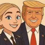 Jessica Foster: la soldatessa pro-Trump non esiste, è un'AI